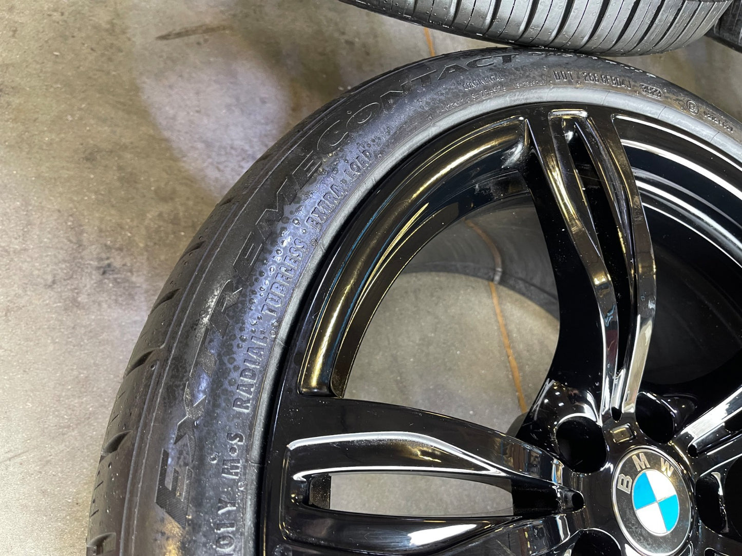 20" BMW M6 M5 OEM 71577 71578 wheels rims 5x120 Style 343 CONTINENTAL NEW