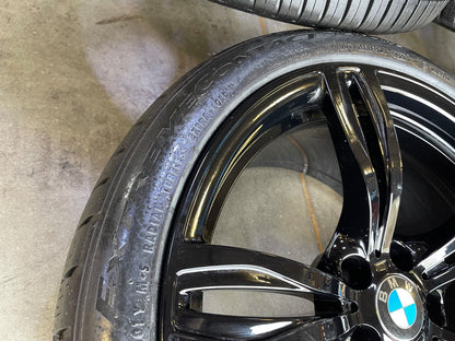 20" BMW M6 M5 OEM 71577 71578 wheels rims 5x120 Style 343 CONTINENTAL NEW