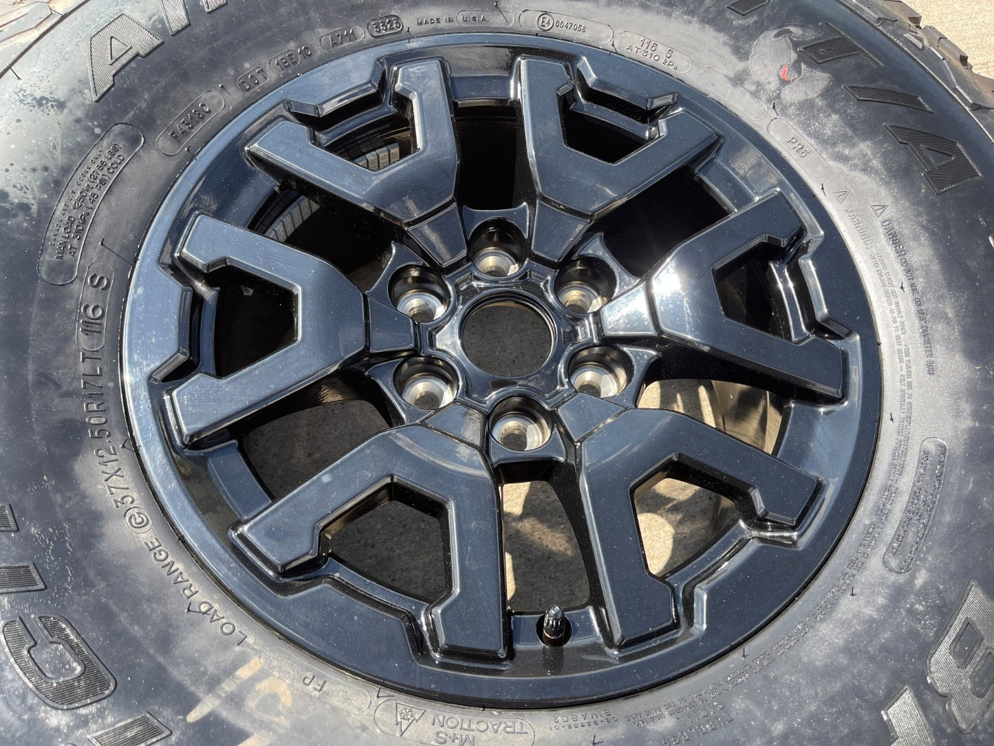 17" Ford F-150 Raptor Bronco OEM 10461 rim wheel spare 2024 2025 2026 BFG NEW