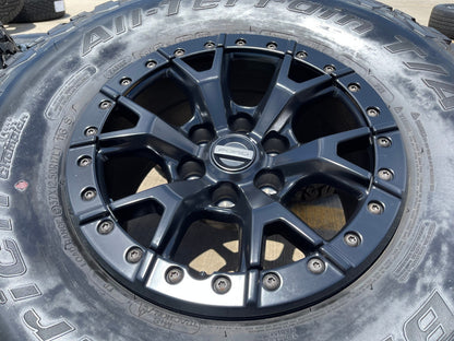 17" Ford F-150 Raptor R OEM BEADLOCK 10460 rims wheels 37" tires BFG