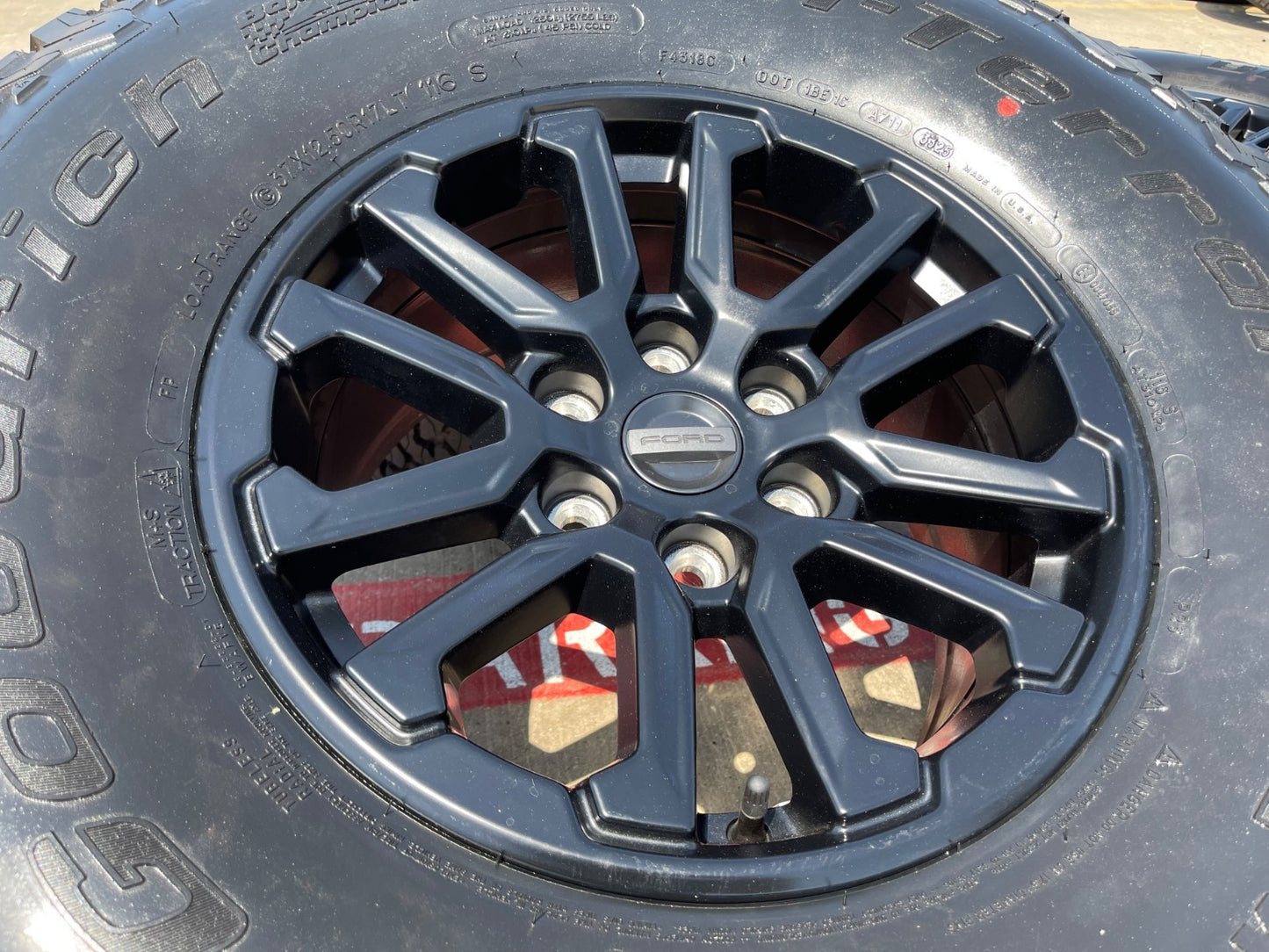 17" Ford F-150 Raptor OEM 10611 rims wheels Bronco SET 2026 2027 BFG 37" NEW