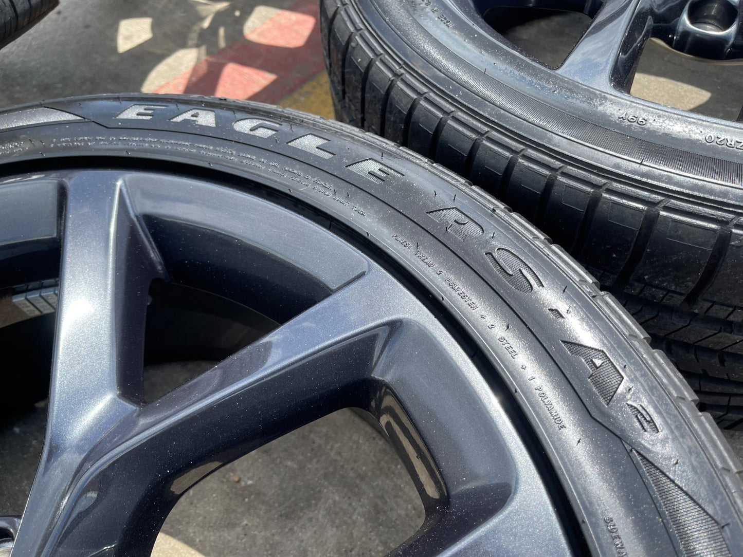 20" Dodge Charger Challenger Chrysler 300 OEM 2652 wheels rims tires GOODYEAR