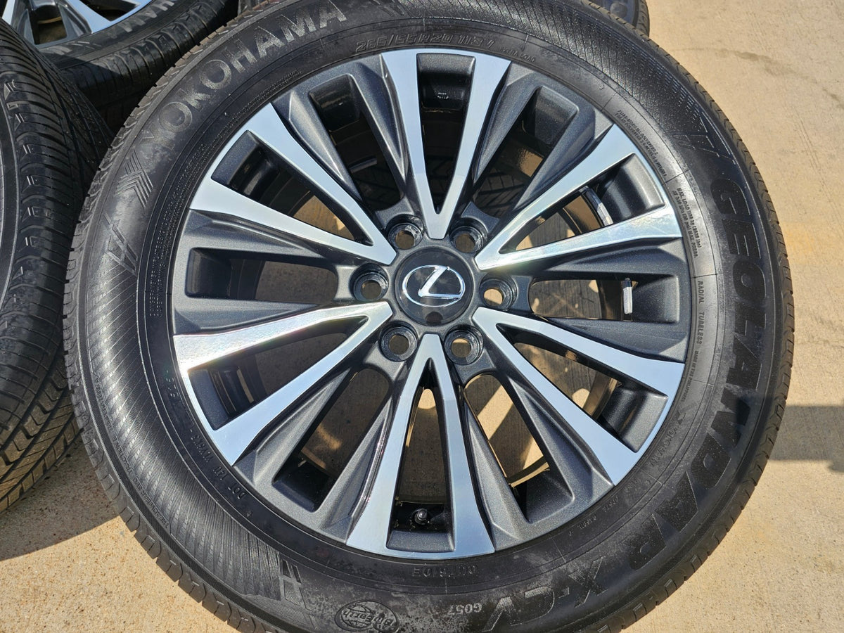 20" Lexus LX600 GX550 OEM 74401 wheels rims Toyota Land Cruiser Tundra SET