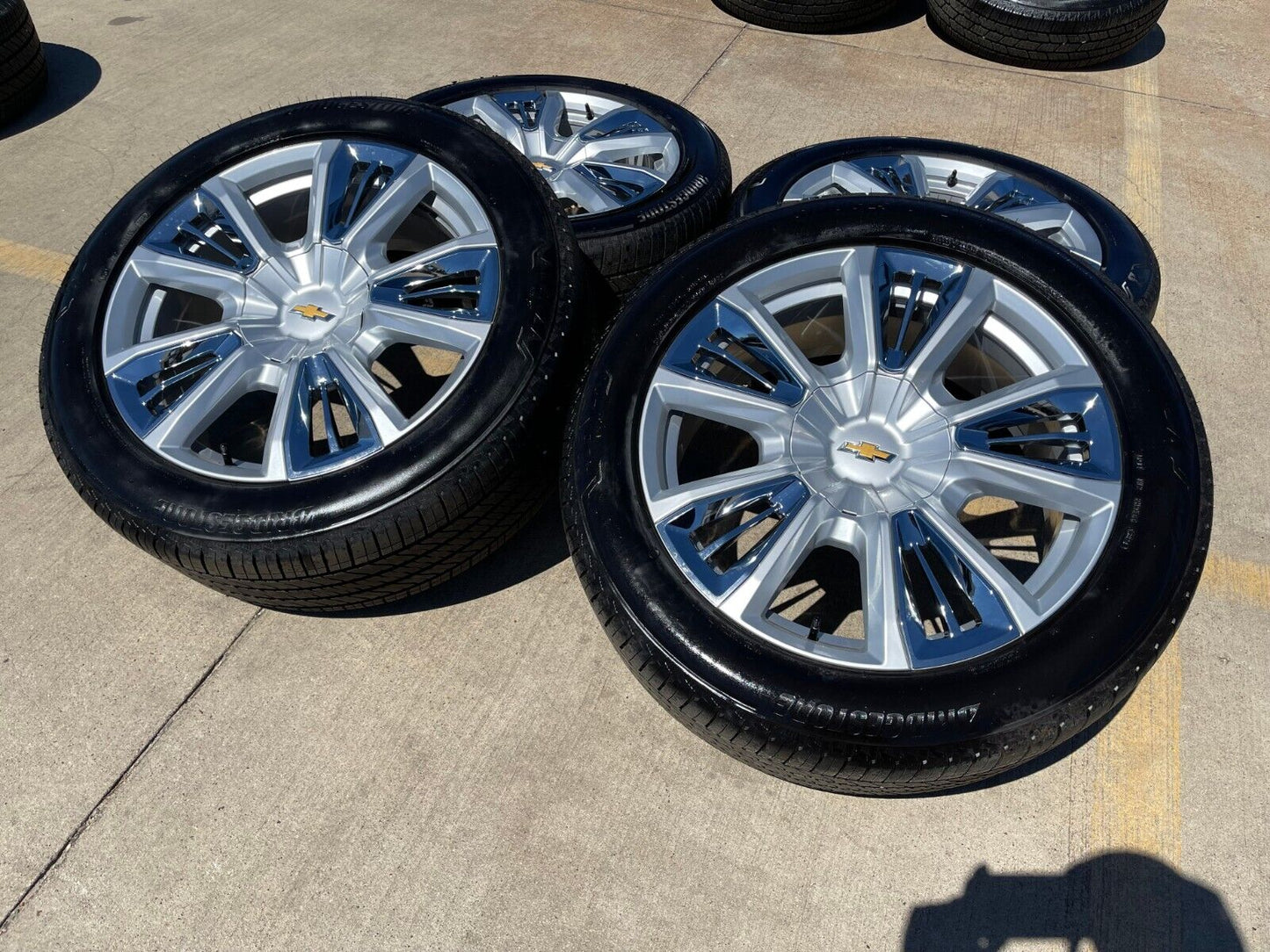 22" Chevy Tahoe RST OEM wheels rims 96951 Silverado Suburban 2023 2024 2025 NEW