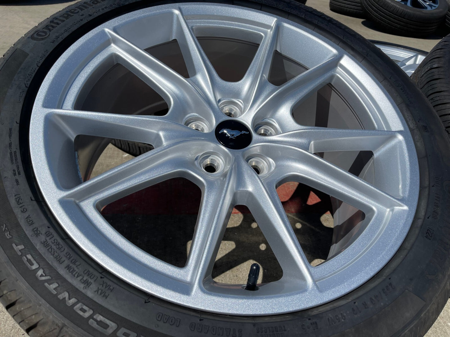 19" Ford Mustang Stealth GT OEM wheels rims 95759 tires 2023 2024 2025 2026 NEW