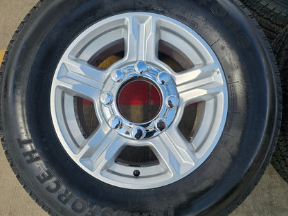 17" Ford F-250 F-350 OEM 10096 wheels rims tires FIRESTONE H/T SET