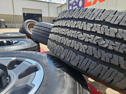 18" Ford F-250 F-350 OEM TREMOR rims wheels 10482 SET tires FIRESTONE H/T