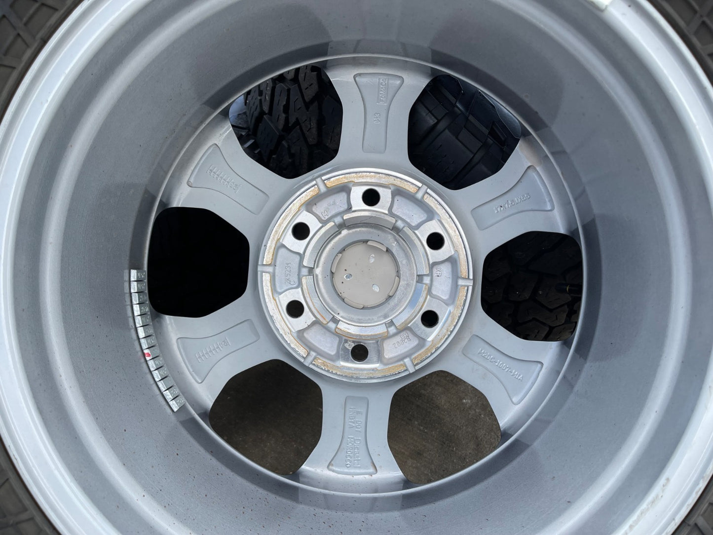 (5) 17" Ford Bronco Big Bend wheels rims 10384 OEM Ranger FALKEN A/T3 33"
