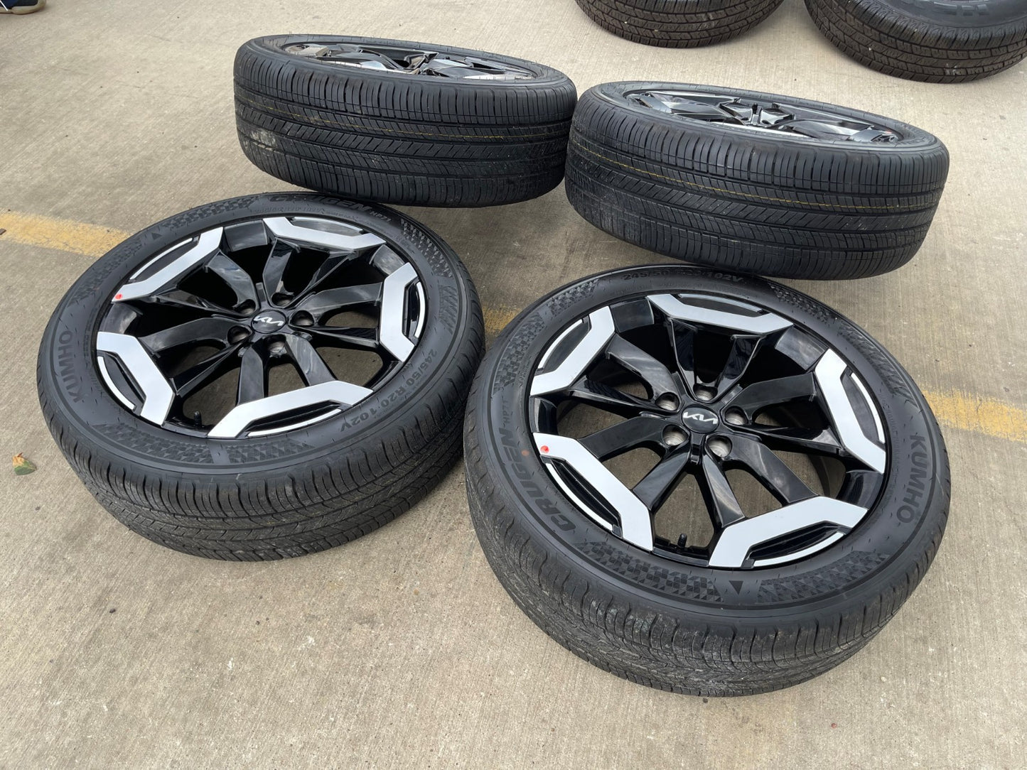 20" Kia Telluride X-PRO OEM 74716 wheels rims Sedona spare 2024 2025 2026 NEW