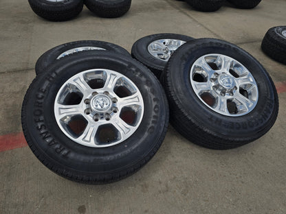18" Ram 2500 3500 Laramie Power Wagon OEM wheels rims 2692 FIRESTONE H/T