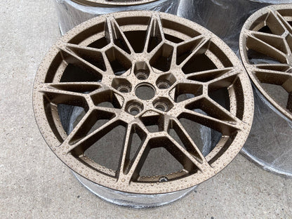 19" Ford Mustang GT Track Pack OEM 10600 10603 Bronze wheels rims 2025 2026 NEW