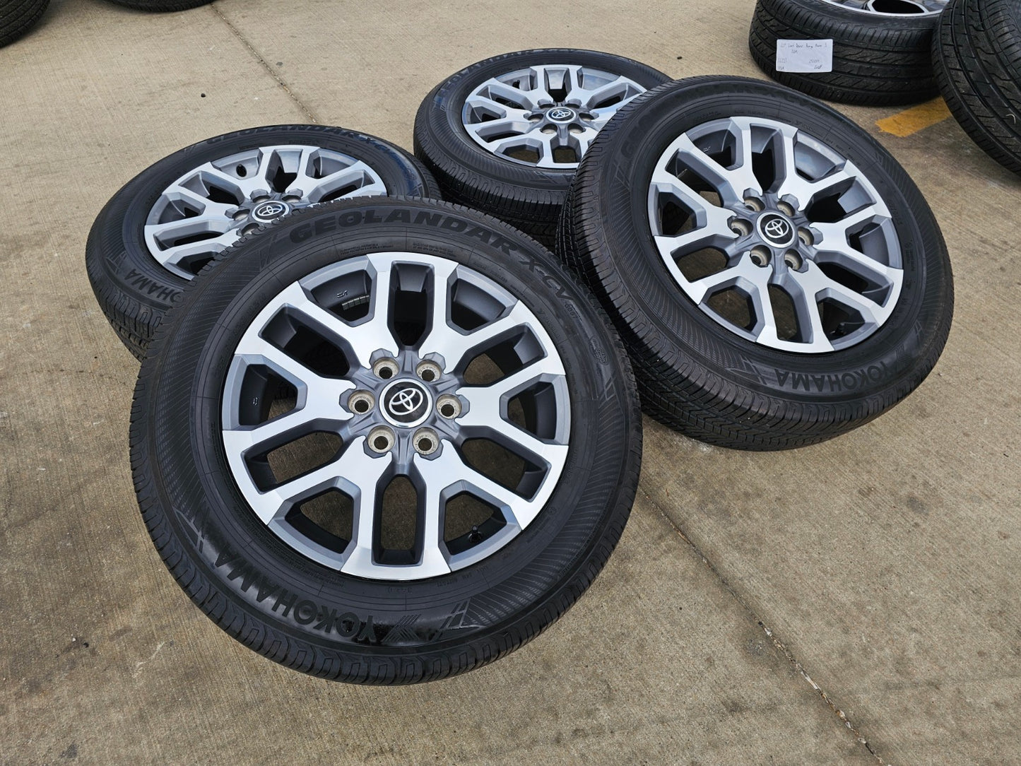 20" Toyota Tundra TSS TRD OEM wheels rims 75277 95359 Sequoia 2024 2025 2026