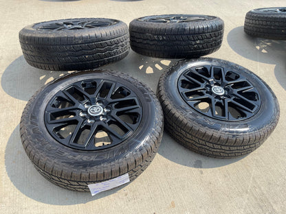 20" Toyota Tundra TRD wheels rims OEM SET TSS # 75276 95295 Sequoia FALKEN A/T3