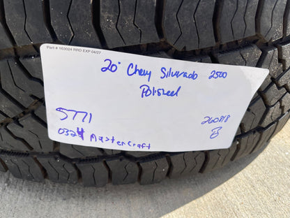 20" Chevy Silverado ZR2 GMC Sierra AT4X 2500 OEM 5771 5801 5826 wheels rims
