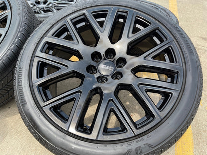 24" GMC Yukon Sierra DENALI OEM wheels rims black 2022 2023 2024 2025 2026 NEW