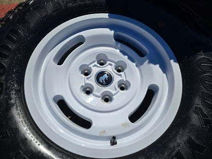 17" Ford Bronco HERITAGE Stroppe Edition 10463 OEM wheels rims white 2026 NEW