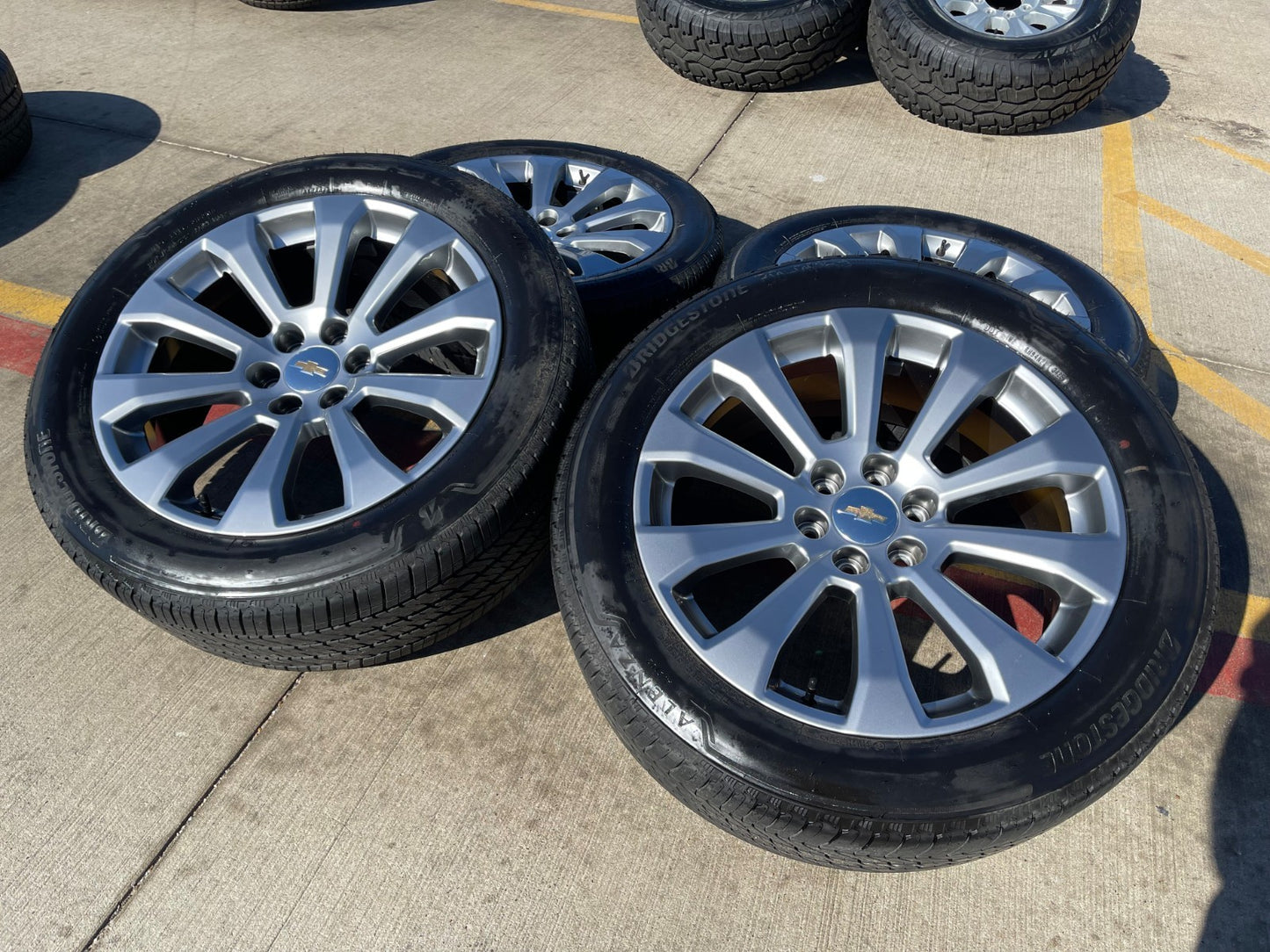 22" Chevy Silverado High Country OEM 5922 wheels rims Tahoe 2024 2025 2026 NEW