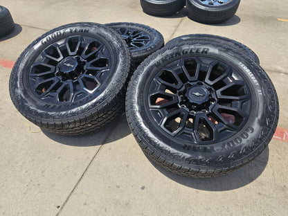 22" Chevy Silverado GMC Sierra 2500 OEM wheels rims A/T tires 2024 2025 2026 NEW