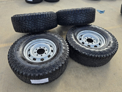 17" Dodge Ram 2500 3500 STEEL OEM 2312 2185 wheels rims GOODYEAR A/T 35"
