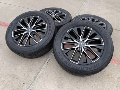 20" Toyota Land Cruiser Tundra OEM wheels rims 10545 Lexus GX550 LX600 tires NEW