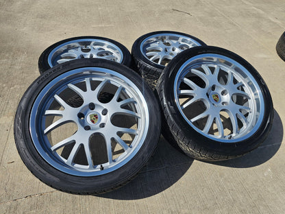 22" Champion Motorsport RG5 Forged Porsche Cayenne wheels rims tires SET