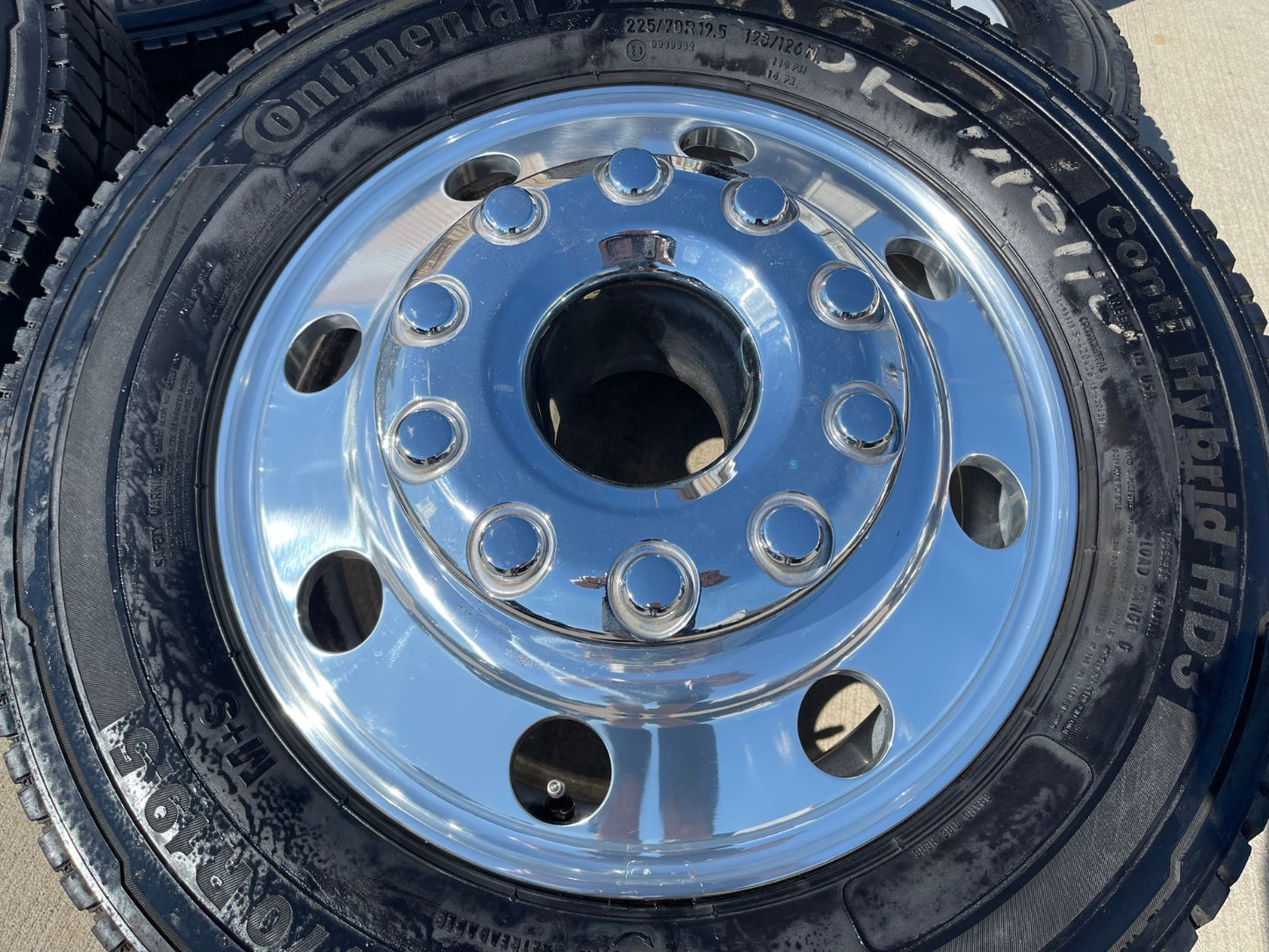 19.5" Ford F-450 Dually F-550 rims wheels RAM 4500 OEM 10x225 2023 2024 2025