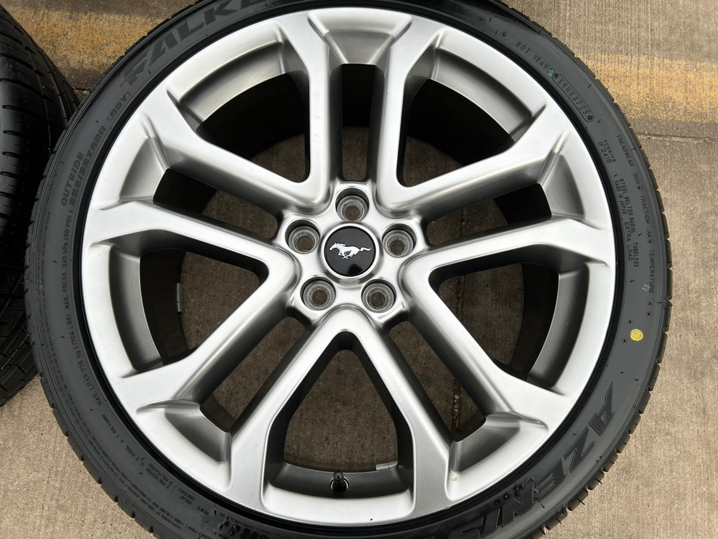 20" Ford Mustang GT OEM 10167 wheels rims 2021 2022 2023 2024 2025 FALKEN NEW