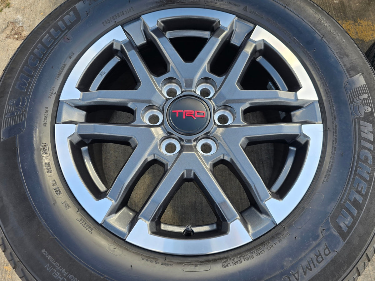18" Toyota Tacoma 4Runner TRD OEM 10641 wheels rims 2025 2026 2027 SET NEW