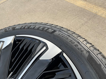 24" Cadillac Escalade IQ EV OEM 8x165 wheel rim Hummer 2500 2025 MICHELIN NEW