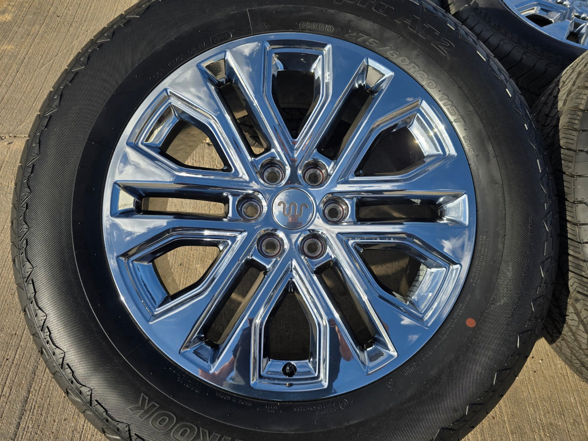 20" Ford F-150 LARIAT OEM 10619 rims wheels Expedition 2026 2027 SET HANKOOK NEW