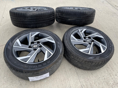 17" Hyundai Elantra Sonata OEM wheel rims 71067 Veloster 2024 2025 2026 GOODYEAR