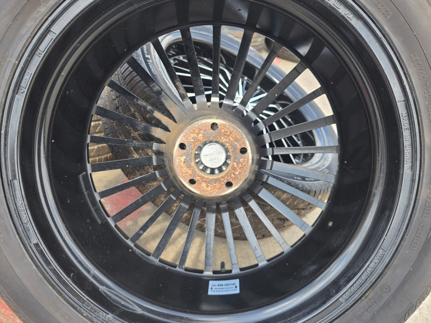 22" 22x9 2Crave N26 Jeep Grand Cherokee L Dodge Durango wheels rims tires