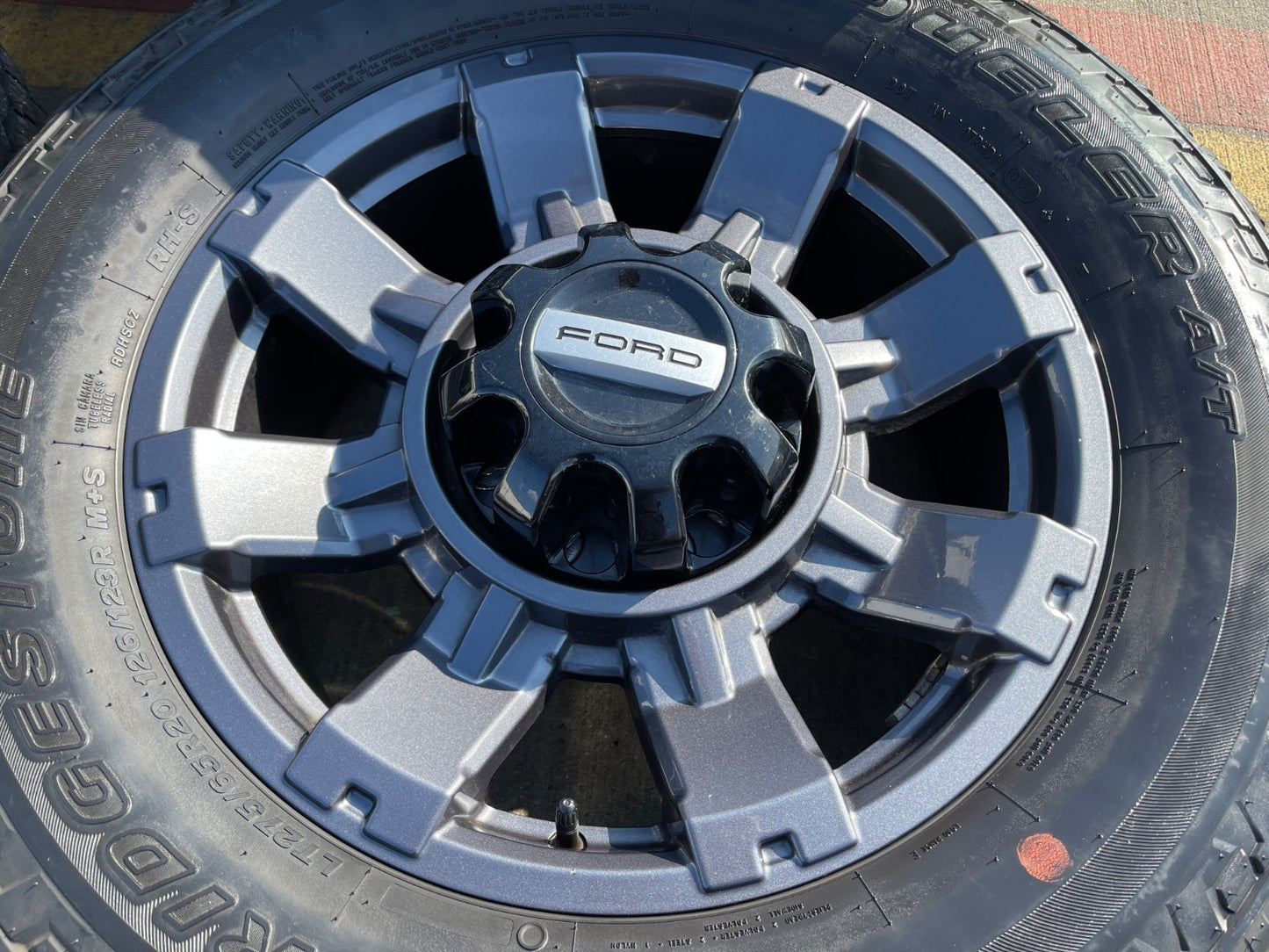 20" Ford F-250 F-350 OEM gray Lariat 10485 10296 wheels rims tires DISCOUNTED