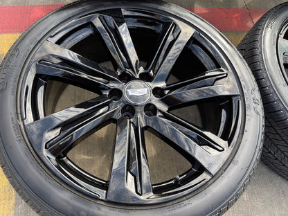 24" Cadillac Escalade V OEM wheels rims 2025 2026 2027 BRIDGESTONE SET NEW
