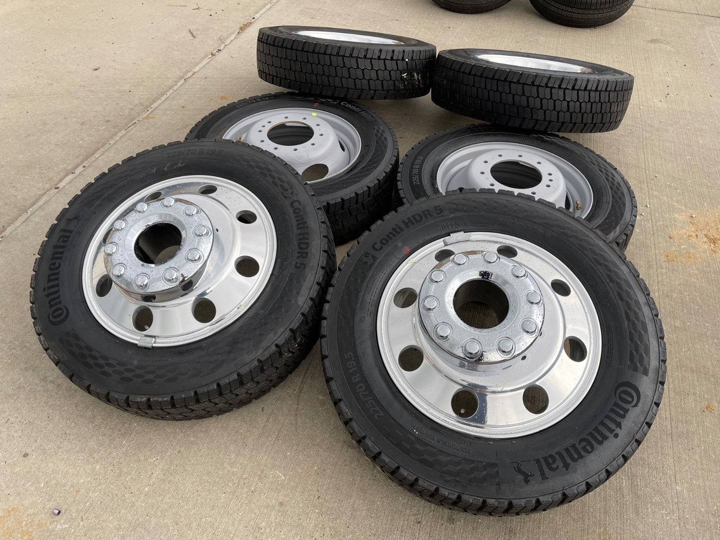 19.5" Ford F-450 Dually F-550 rims wheels RAM 4500 OEM 10x225 2025 2026 2027 SET