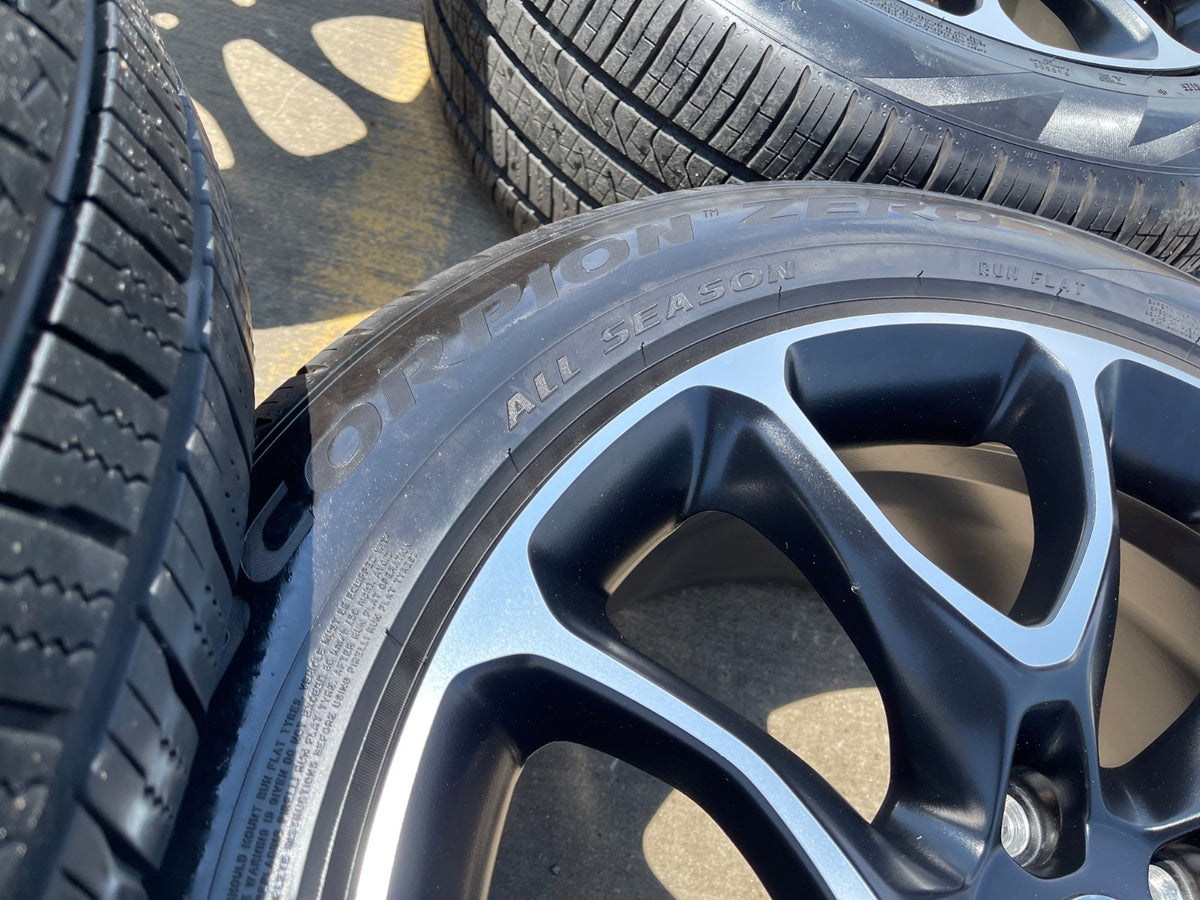 20" Jeep Grand Cherokee SRT Trackhawk OEM 2733 wheels rims tires SET PIRELLI