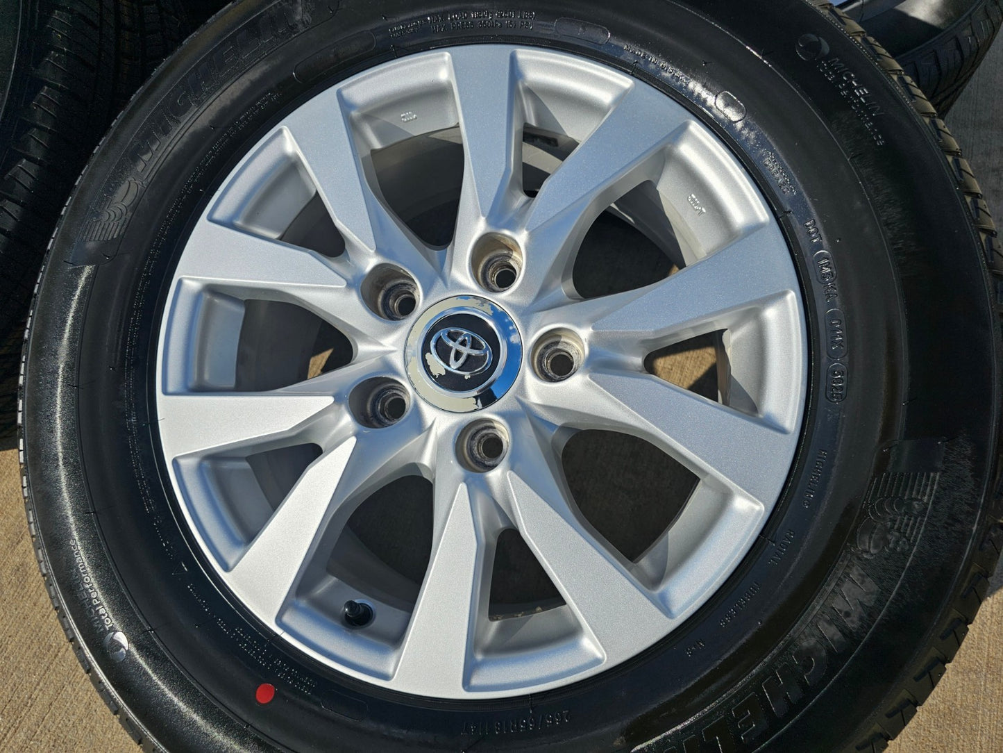 18" Toyota Land Cruiser Tundra TRD PRO OEM 75195 wheels rims SET MICHELIN NEW