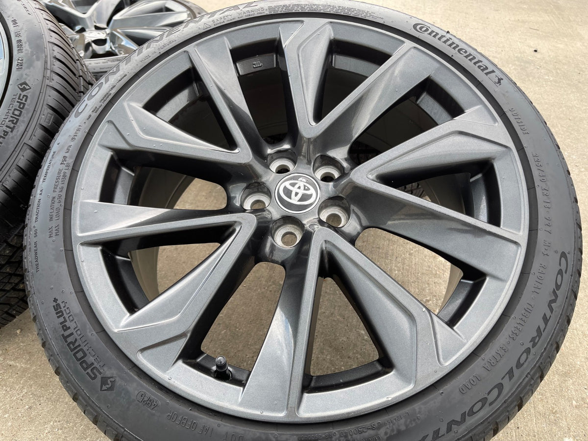 18" Toyota Corolla S OEM wheels rims 75236 86 FR-S 2024 2025 2026 CONTINENTAL