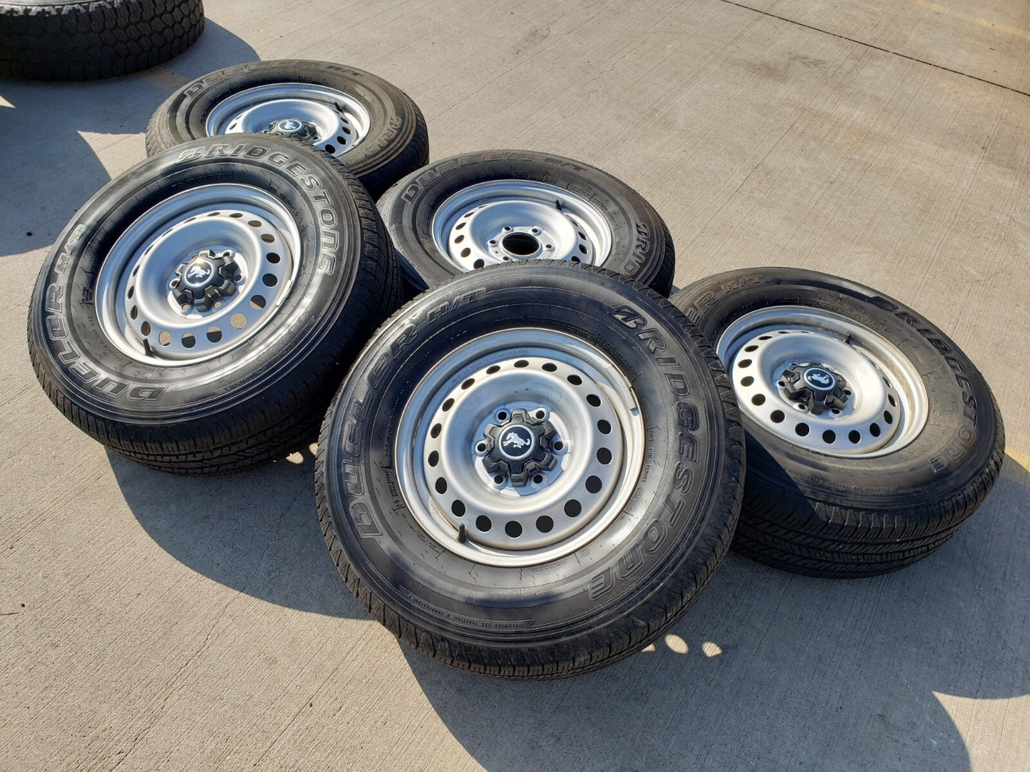 16" Ford Bronco steel wheels rims tires 10226 Ranger 2022 2023 2024 2025