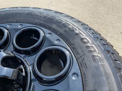 20" Ford F-250 F-350 OEM black Lariat wheels rims 10299 10484 tires NEW