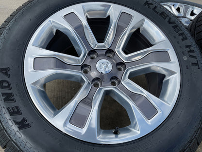 20" Dodge Ram 1500 OEM Laramie Long Horn 2678 2682 wheels rims KENDA H/T 4S NEW