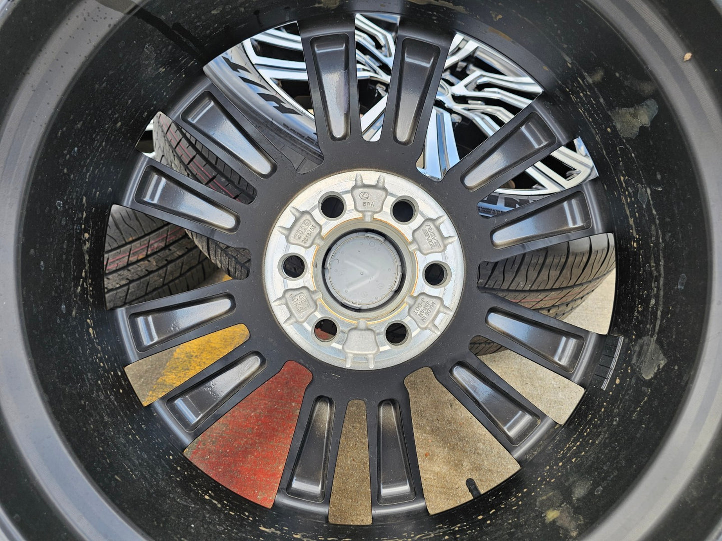 22" Lexus LX600 OEM wheels rims 74402 Toyota Tundra Sequoia 2025 2026 2027 NEW