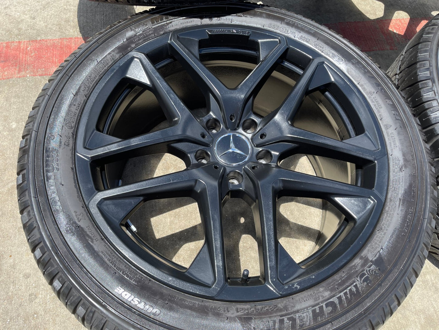 21" Mercedes G Wagon G63 AMG OEM wheels rims 2021 2022 2023 2024 2025 MICHELIN