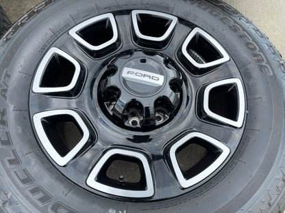 20" Ford F-250 F-350 OEM Lariat Platinum wheels rims 10486 SET BRIDGESTONE NEW