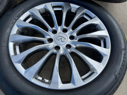 22" Infiniti QX80 QX56 Nissan Titan OEM 62799 73770 wheels rims tires SET