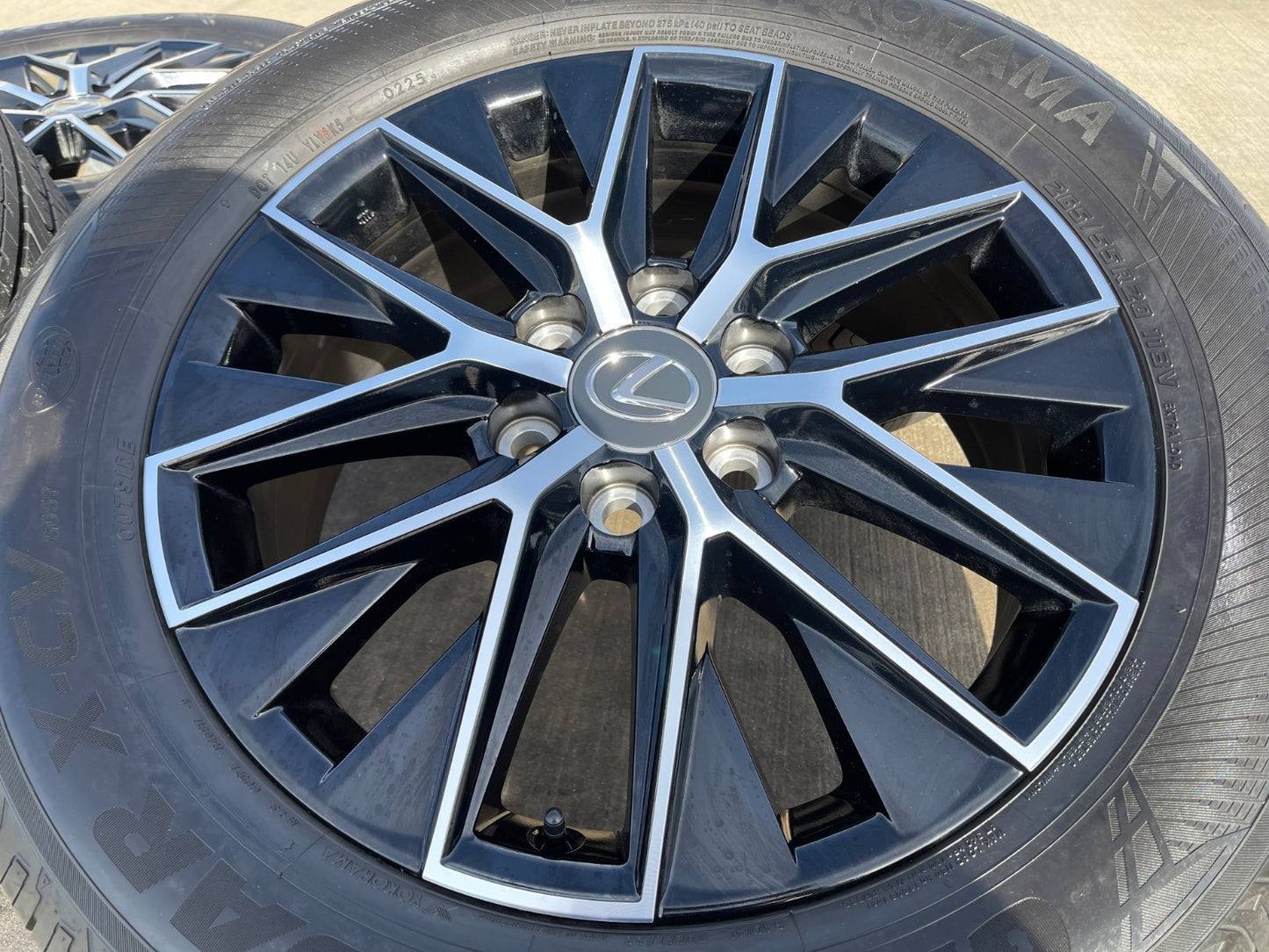 20" Toyota Land Cruiser Tundra OEM wheels rims 10545 Lexus GX550 LX600 2026 NEW
