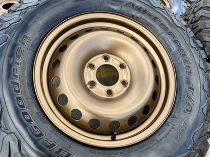 17" INEOS Grenadier OEM wheels rims 2024 2025 2026 2027 SET BFG KO2 A/T NEW