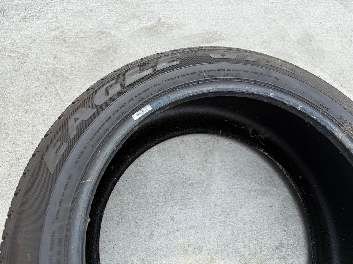 (1) 275/45/20 Goodyear Eagle GT2 tire 106V 275/45R20