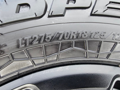 18" Ford F-250 F-350 OEM TREMOR rims wheels 10482 AT4 2024 2025 NEW 33"