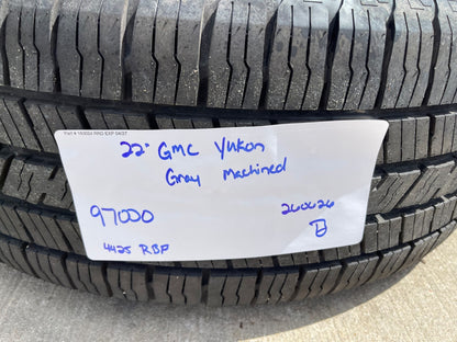 22" GMC Yukon Sierra DENALI OEM wheels rims 14025 97000 tires